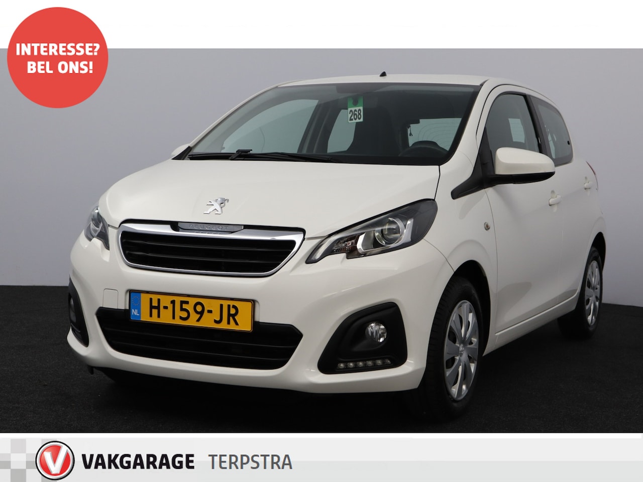 Peugeot 108 - 1.0 e-VTi Active /5-Drs! /Airco /Elek. ramen voor /C.V. afstand /Radio /Bluetooth /AUX & U - AutoWereld.nl