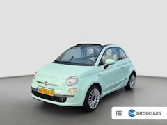 Fiat 500 C - 0.9 TwinAir Turbo Lounge Climate control | Vol leder | Parkeersensoren | Airco |