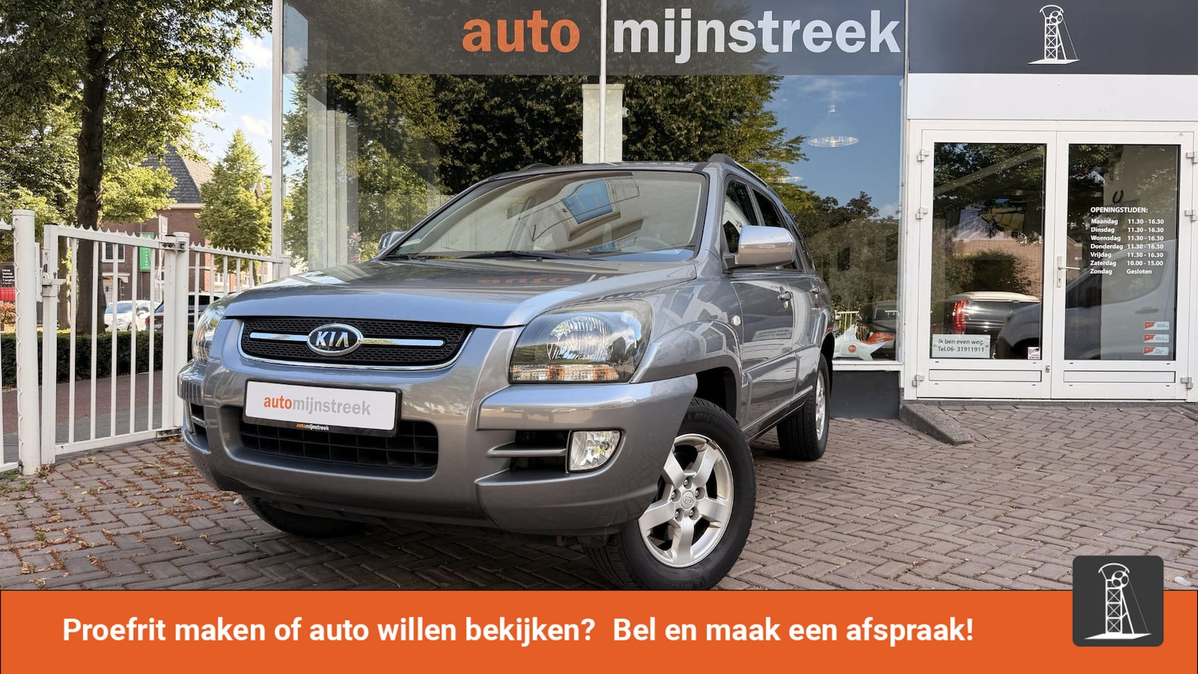 Kia Sportage - 2.0 CVVT X-tra | Volledig onderhouden | Trekhaak | Leder | Navi | - AutoWereld.nl