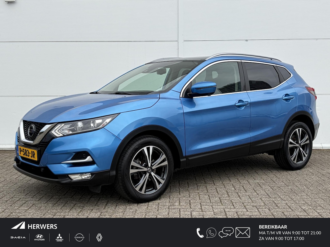 Nissan Qashqai - 1.3 DIG-T N-Connecta / Trekhaak ( 1500 kg ) / Panoramadak / Airco (automatisch) / Apple C - AutoWereld.nl