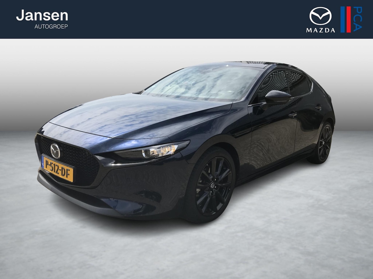 Mazda 3 Sport - 2.0 e-SkyActiv-G M Hybrid 150 Sportive , 18 Inch LMV, Apple Carplay, Bose, Clima, HUD, Cam - AutoWereld.nl