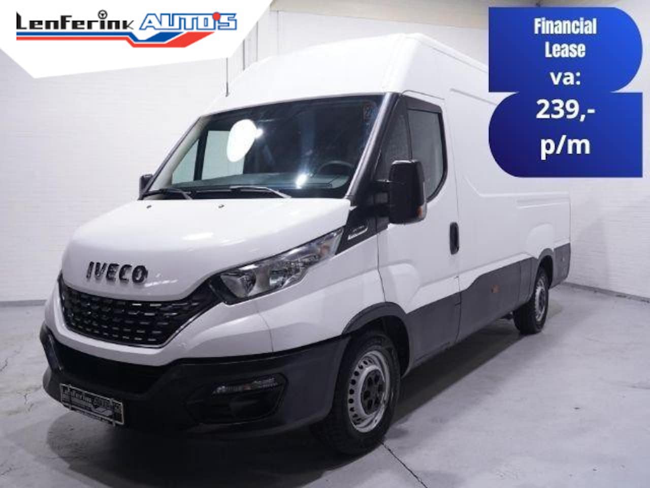 Iveco Daily - 35S16 160 pk Aut. L2H2 Trekhaak 3.500 kg Airco ECC, Camera, Cruise Control, PDC achter, 3- - AutoWereld.nl