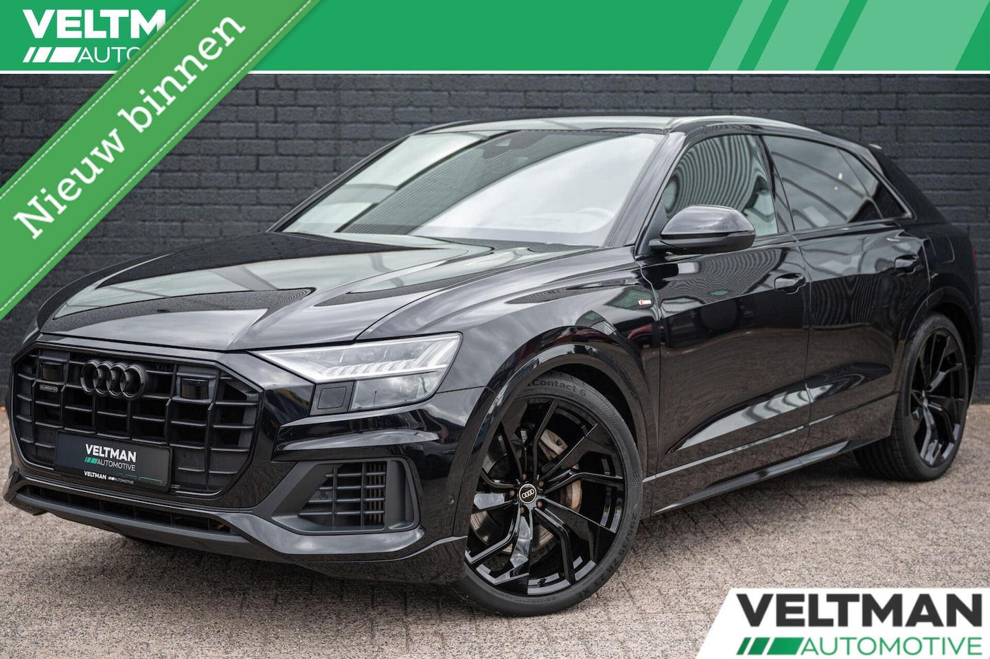 Audi Q8 - 55 TFSI e quattro S-Line B&O 23INCH TREKHAAK RS SEATS - AutoWereld.nl