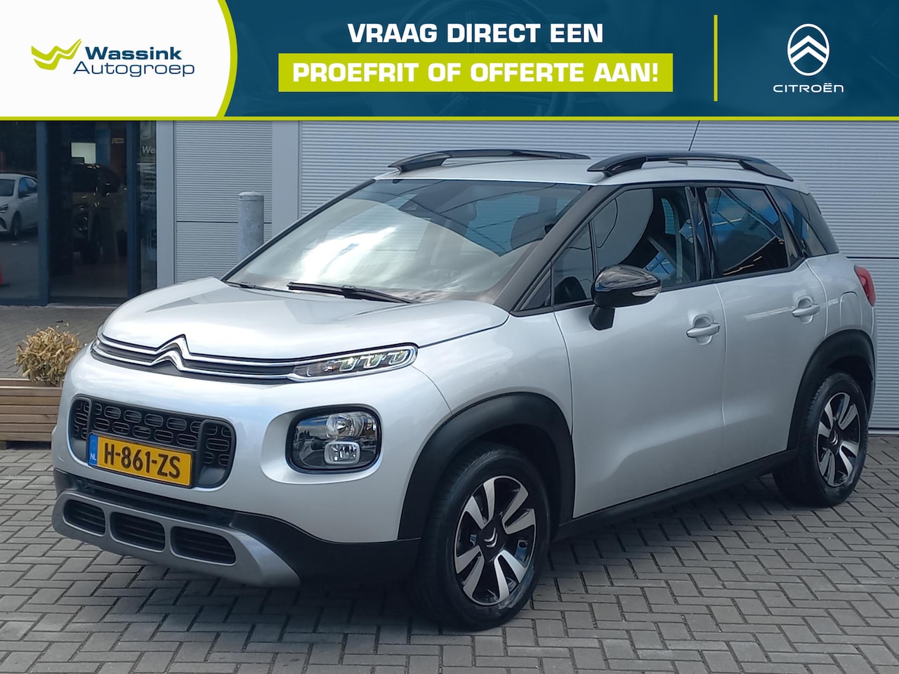 Citroën C3 Aircross - 1.2T 110pk Business | Climate control | Navigatie | Trekhaak | Lm velgen | Parkeersensoren - AutoWereld.nl