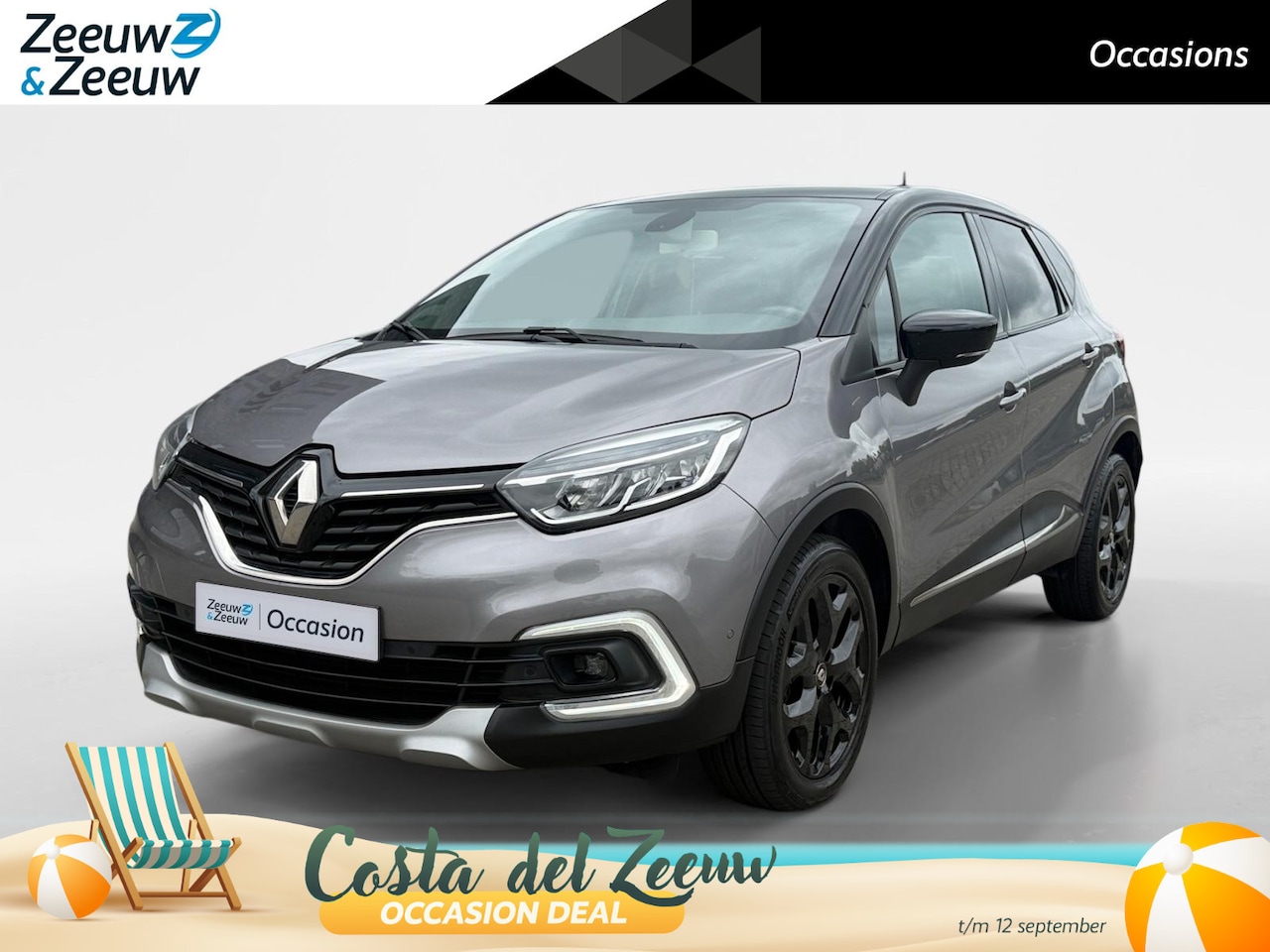 Renault Captur - 120PK TCe Intens Automaat | Trekhaak | Navi | LM Velgen Hoogglans Zwart | Camera | Parkeer - AutoWereld.nl