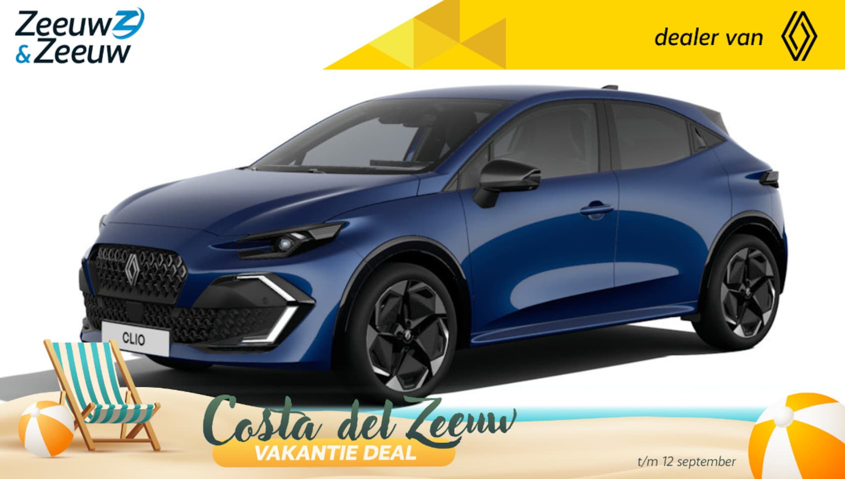 Renault Clio - (Zeeuw & Zeeuw Private Lease Actie v.a. €421,-) TCe 115 techno | Wij maken graag een Priva - AutoWereld.nl