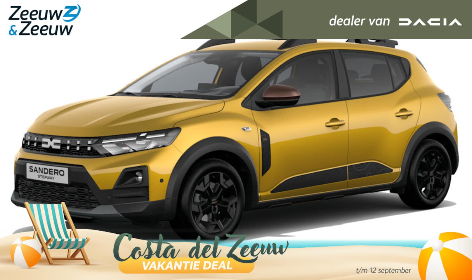 Dacia Sandero Stepway - (Zeeuw & Zeeuw Private Lease Actie v.a. € 435,-) Eco-G 120 automaat extreme | Wij maken gr - AutoWereld.nl