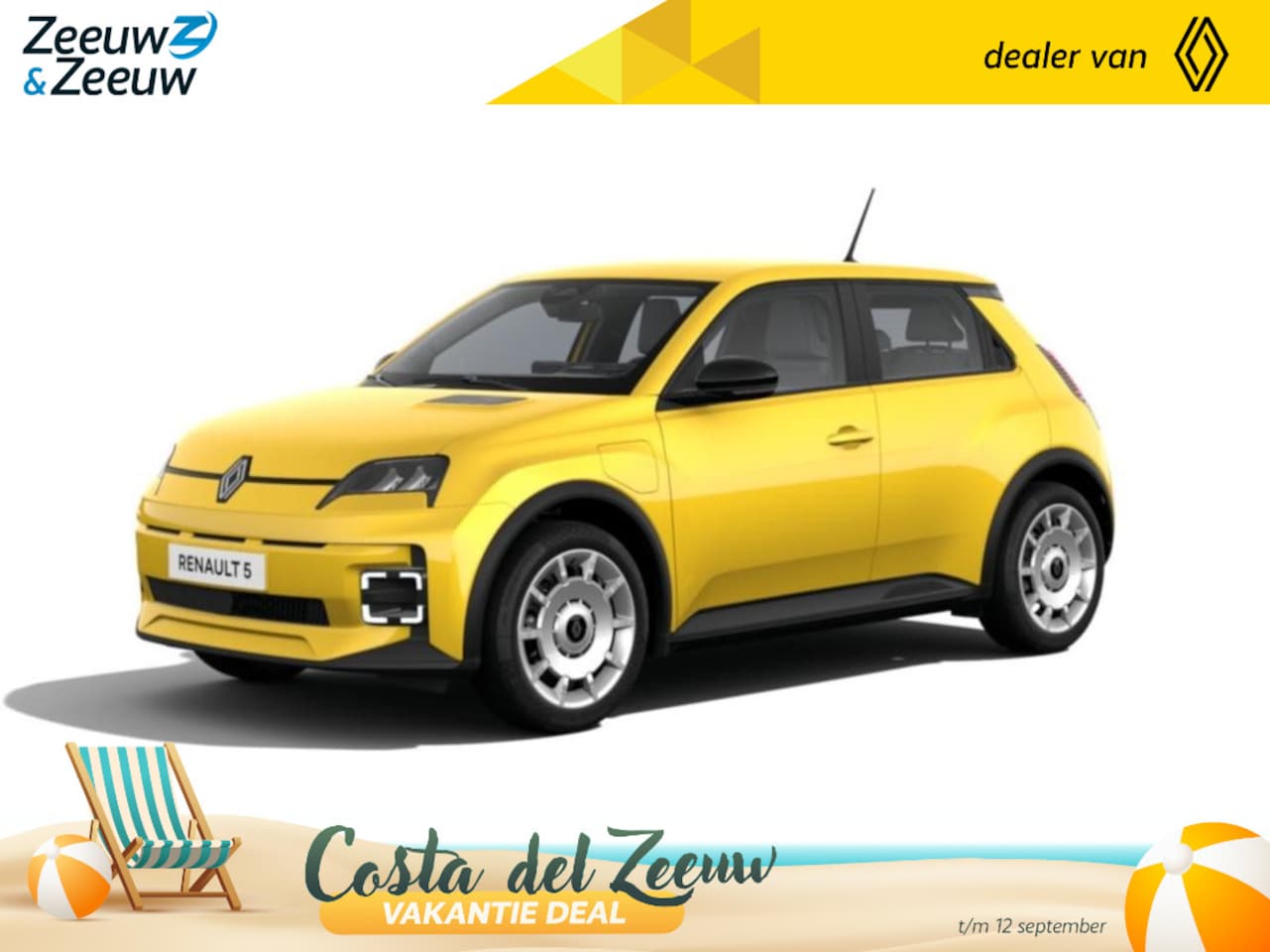 Renault 5 - (Zeeuw & Zeeuw Private Lease Actie v.a. € 458,-) comfort range evolution 52 kWh | Wij make - AutoWereld.nl