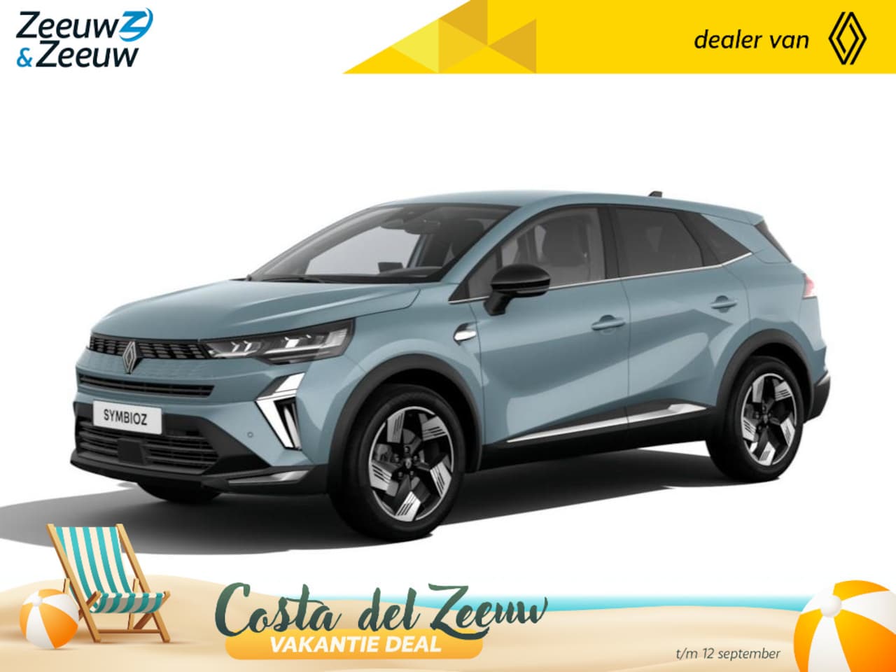 Renault Symbioz - (Zeeuw & Zeeuw Private Lease Actie v.a. € 522,-) E-Tech full hybrid 160 techno | Wij maken - AutoWereld.nl