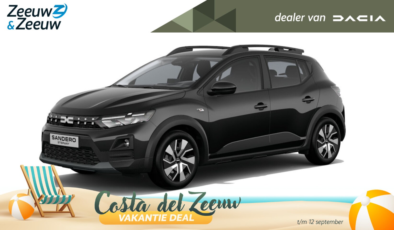 Dacia Sandero Stepway - (Zeeuw & Zeeuw Private Lease Actie v.a. € 405,-) Eco-G 120 Expression | Wij maken graag ee - AutoWereld.nl