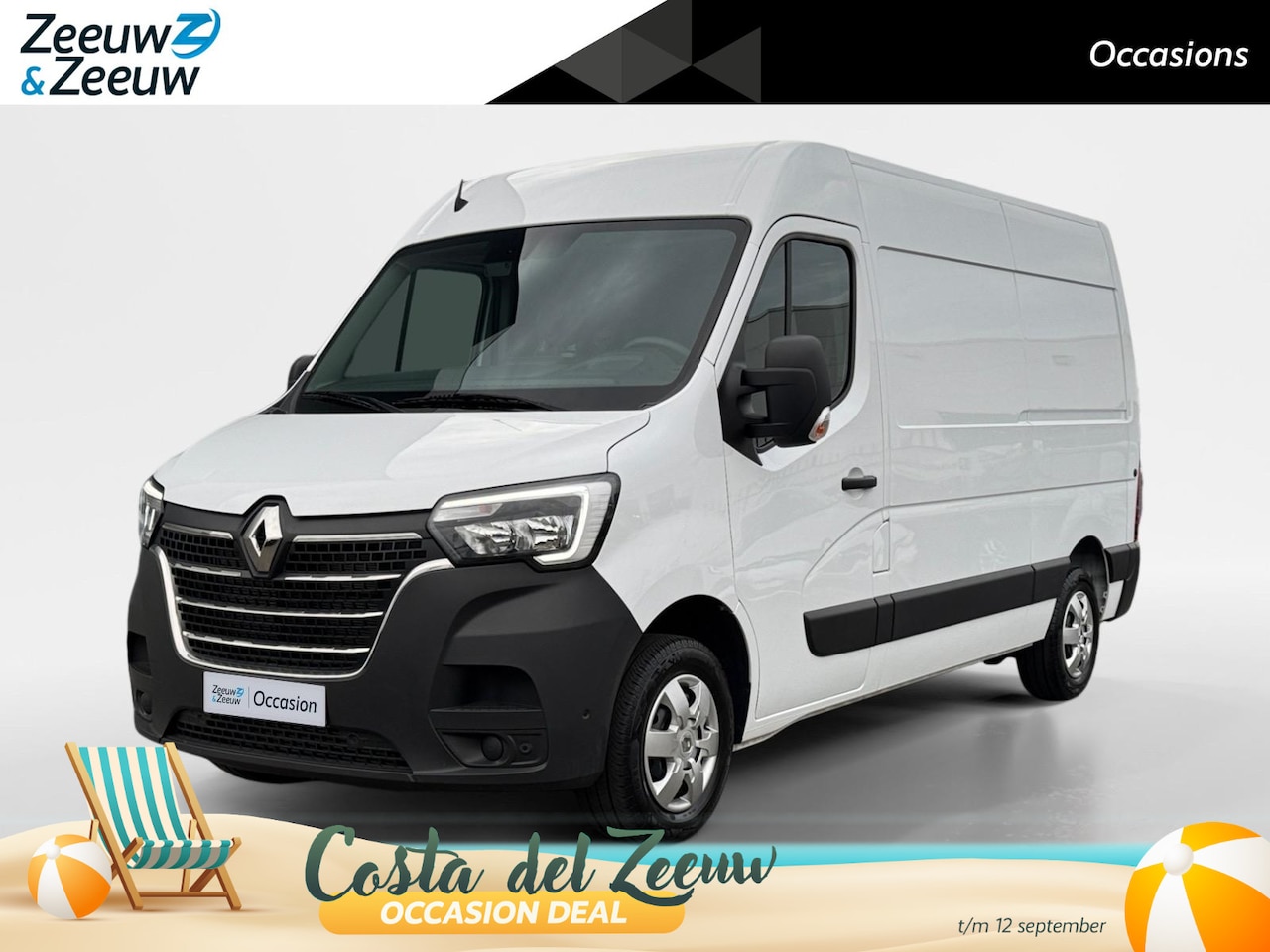 Renault Master - T33 2.3 - 135PK dCi L2H2 Work Edition | BPM VRIJ | Trekhaak | Parkeersensoren | Camera | N - AutoWereld.nl