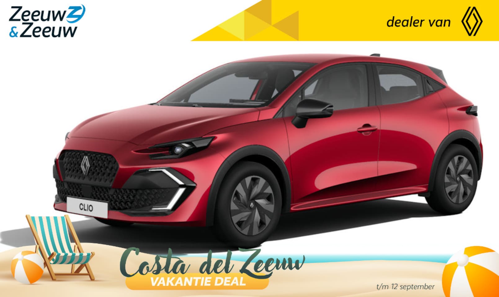 Renault Clio - (Zeeuw & Zeeuw Private Lease Actie v.a. €368) Tce 115 evolution | Wij maken graag een Priv - AutoWereld.nl
