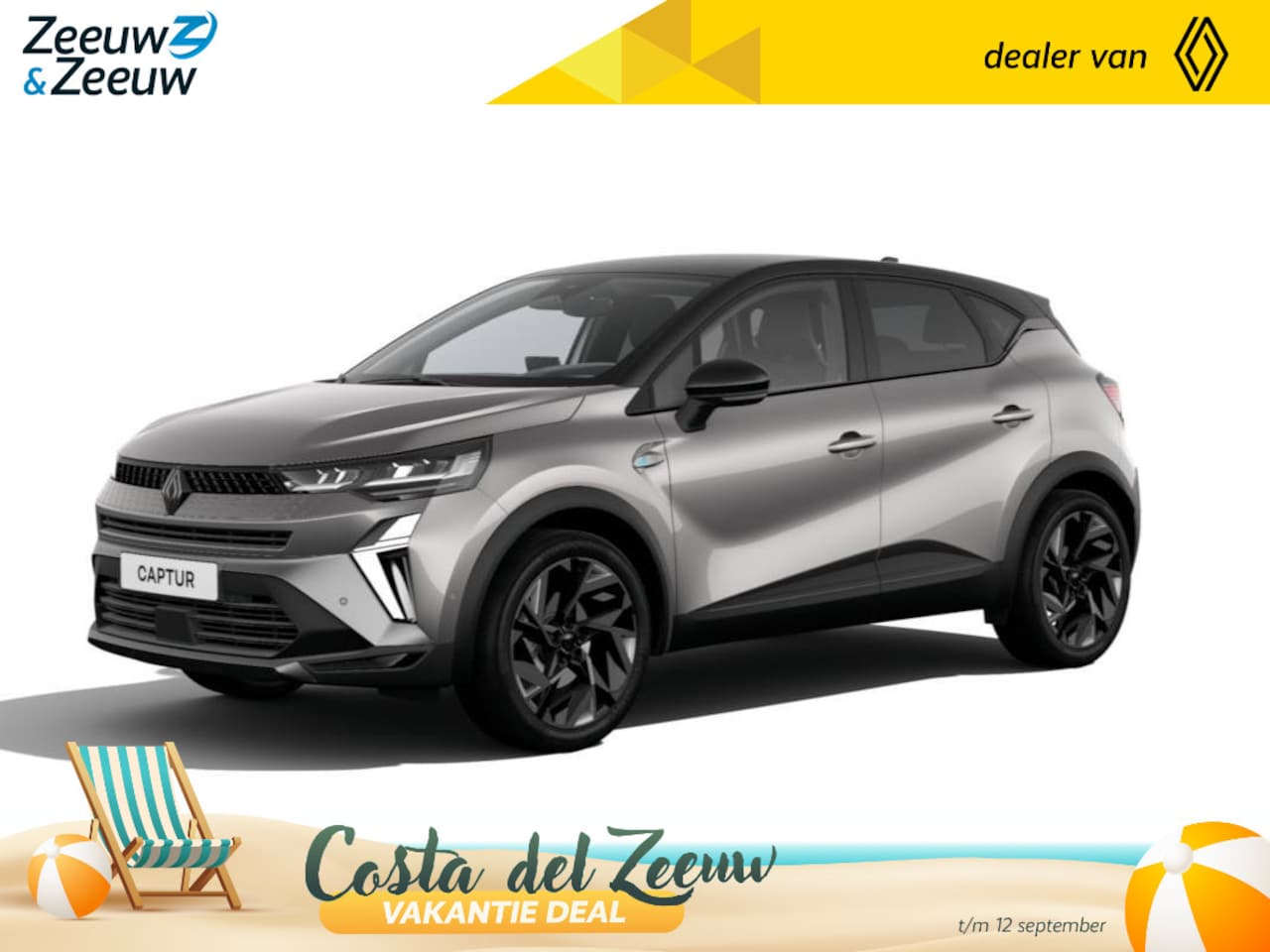 Renault Captur - (Zeeuw & Zeeuw Private Lease Actie v.a. € 519,-) E-Tech full hybrid 160 esprit Alpine | Wi - AutoWereld.nl