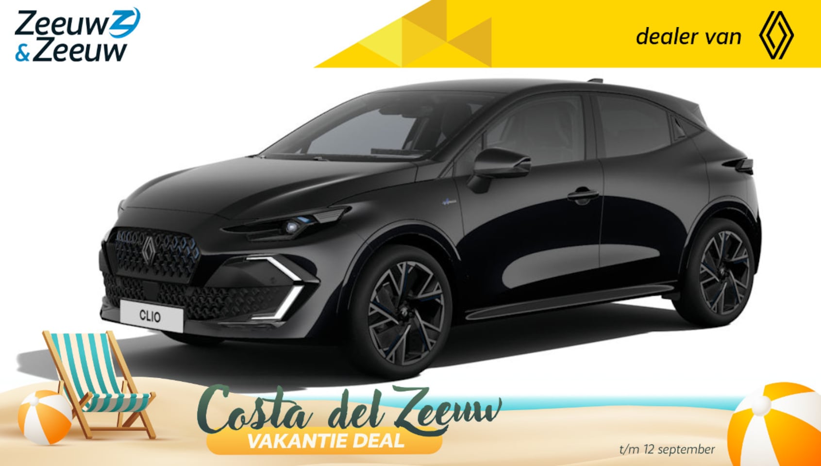 Renault Clio - (Zeeuw & Zeeuw Private Lease Actie v.a. € 473,-) Hybrid 160 esprit Alpine | Wij maken graa - AutoWereld.nl
