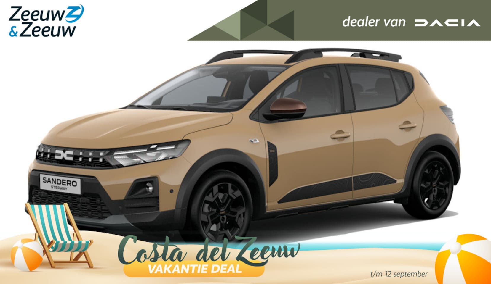 Dacia Sandero Stepway - (Zeeuw & Zeeuw Private Lease Actie v.a. € 435,-) Eco-G 120 extreme | Wij maken graag een P - AutoWereld.nl