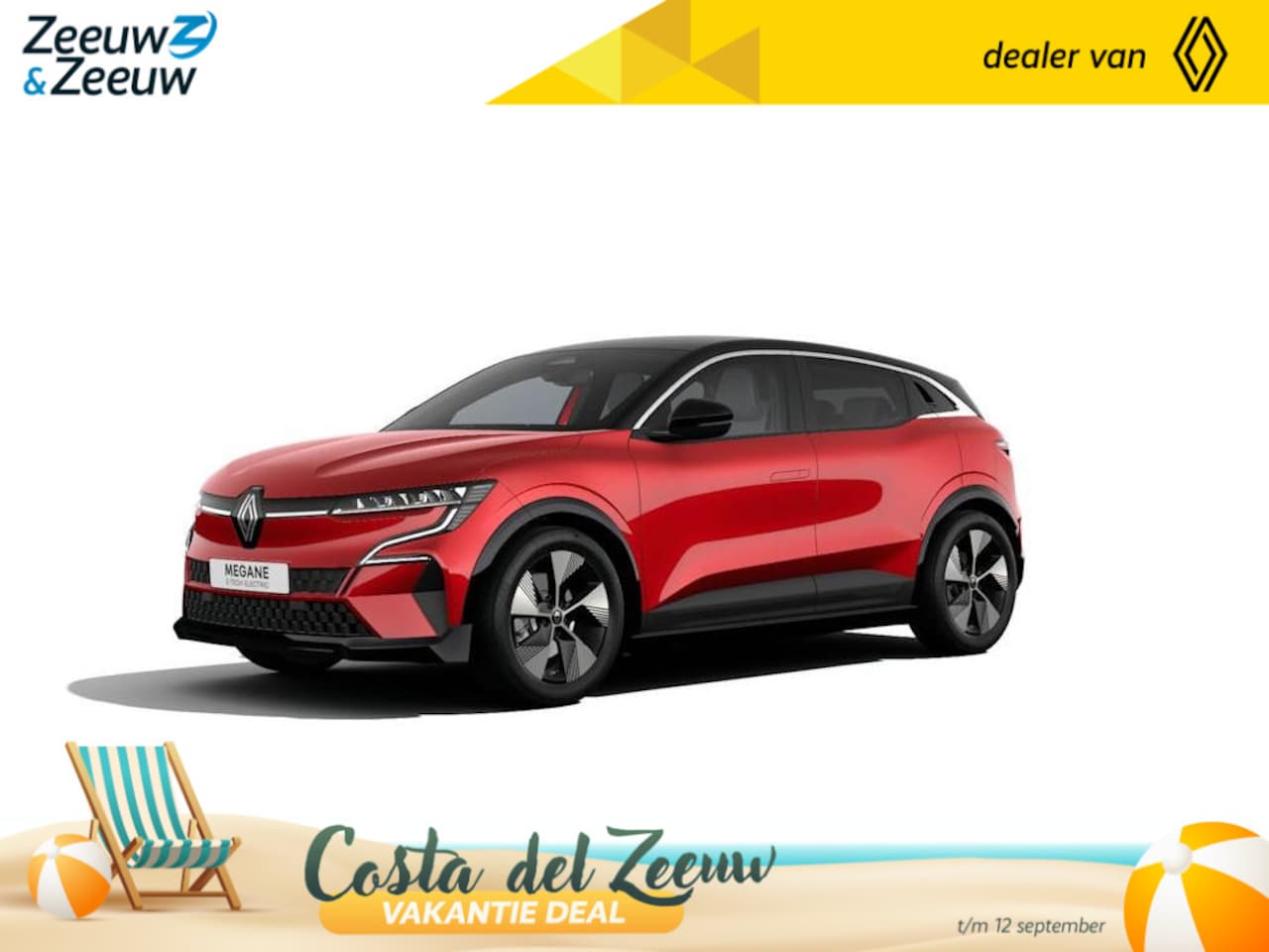 Renault Mégane E-Tech - (Zeeuw & Zeeuw Private Lease Actie v.a. € 532,-) Techno 220 pk comfort range | Wij maken g - AutoWereld.nl