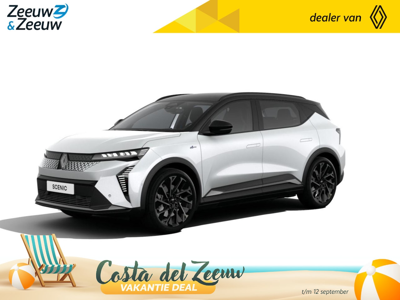 Renault Scenic E-Tech - (Zeeuw & Zeeuw Private Lease Actie v.a. € 661,-) Long range 220 pk Esprit Alpine | Wij mak - AutoWereld.nl