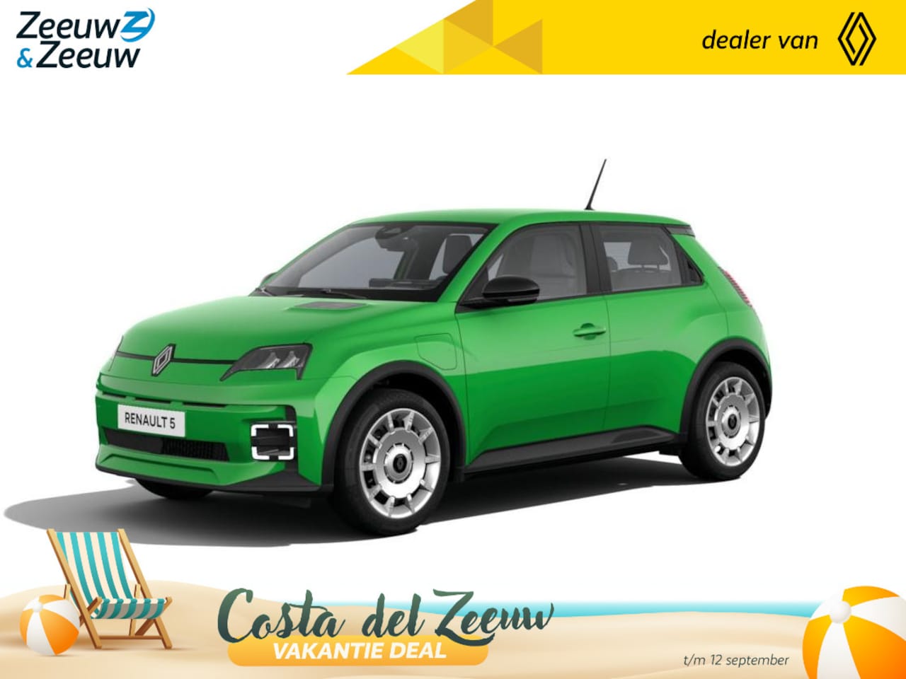 Renault 5 - (Zeeuw & Zeeuw Private Lease Actie v.a. € 418,-) Evolution 120 pk Urban range | Wij maken - AutoWereld.nl