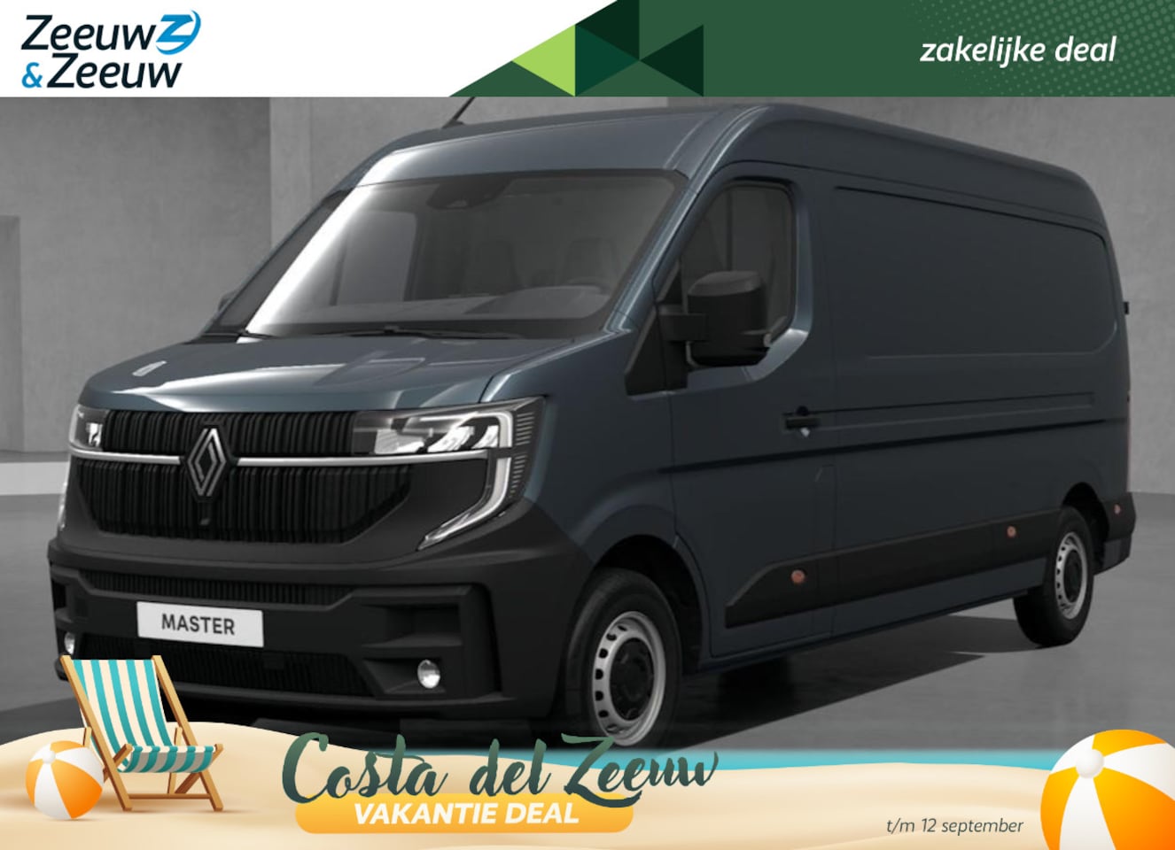 Renault Master E-Tech - T35 L3H2 Extra long range 87 kWh | Nu leverbaar met maar liefst 12% Zeeuw & Zeeuw actiekor - AutoWereld.nl