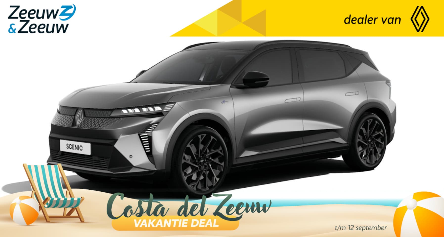 Renault Scenic E-Tech - EV87 long range esprit Alpine | Nu leverbaar met €1.000,- extra Zeeuw & Zeeuw korting! en - AutoWereld.nl