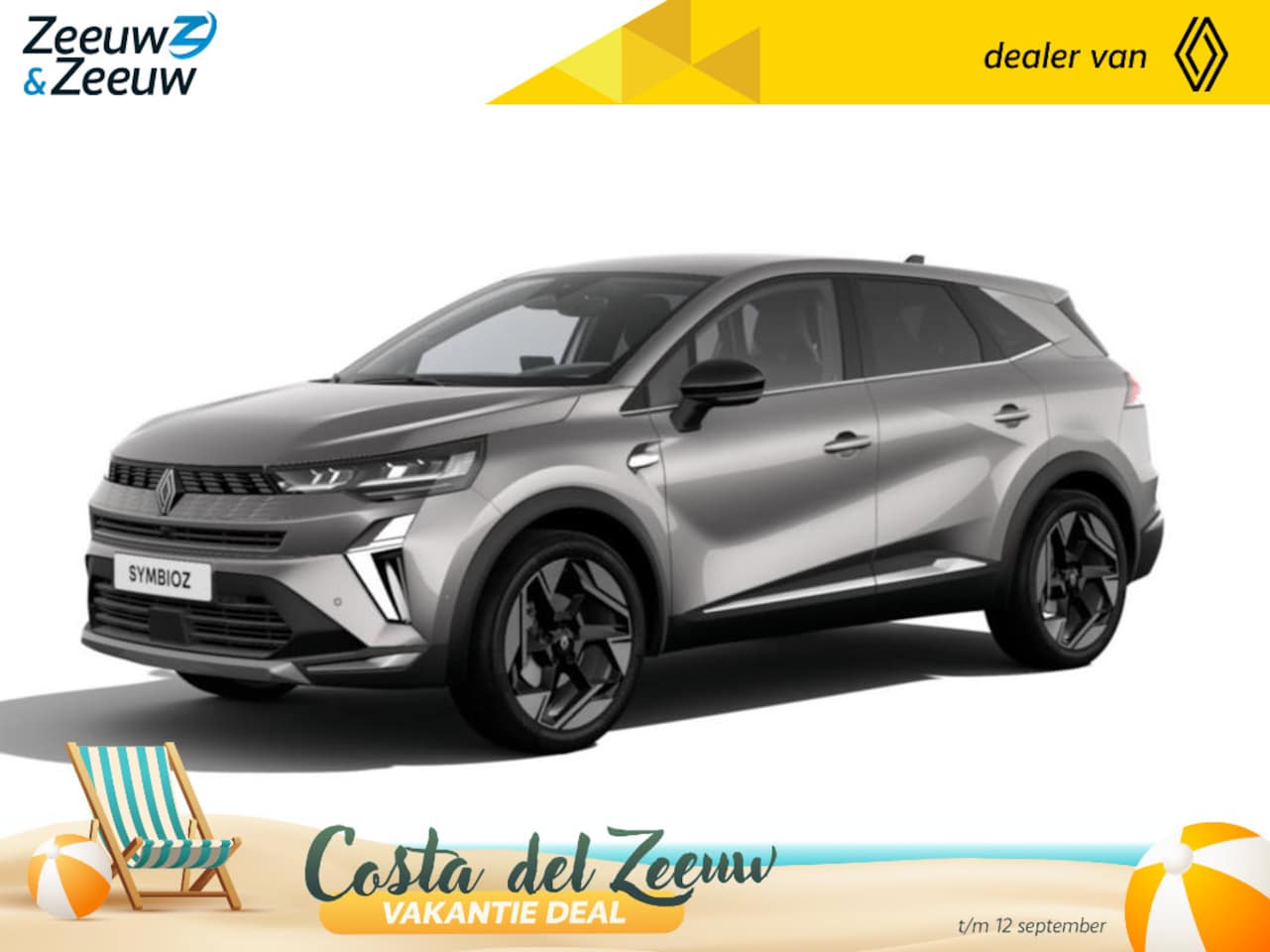 Renault Symbioz - (Zeeuw & Zeeeuw Private Lease Actie v.a. € 569,-) E-Tech full hybrid 160 iconic | Wij make - AutoWereld.nl