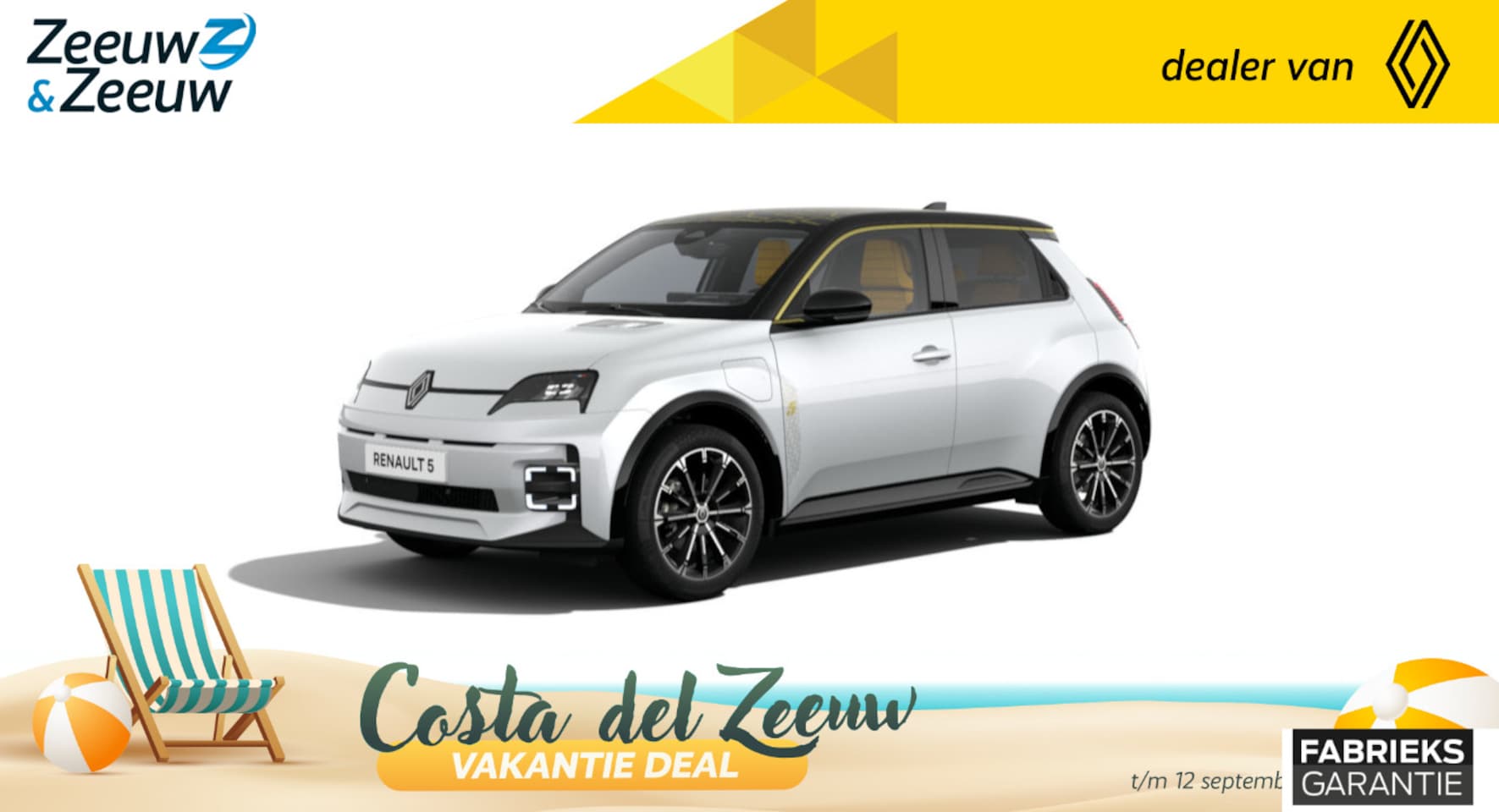 Renault 5 - Iconic cinq Comfort Range 150 pk | NU met €1.800,- Zeeuw & Zeeuw voorraadkorting en met GR - AutoWereld.nl