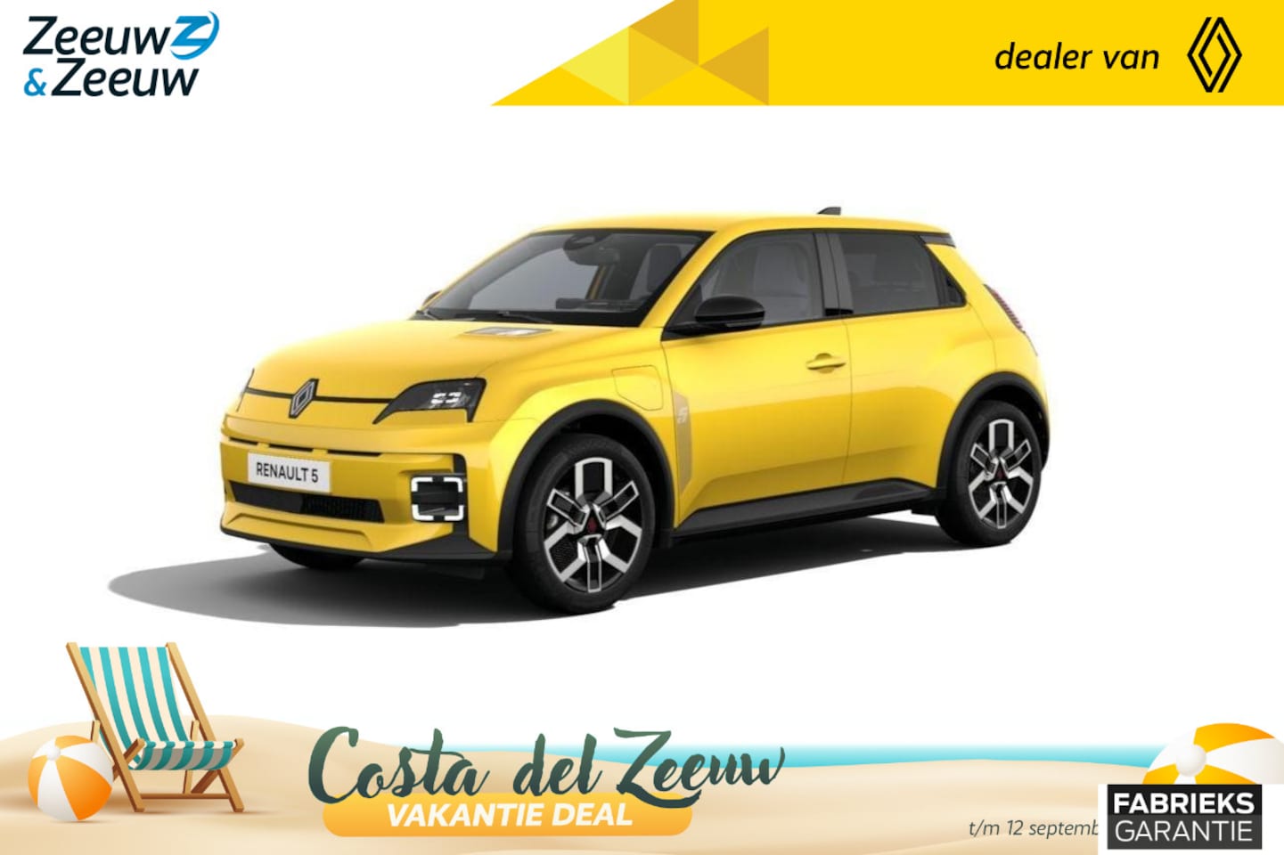 Renault 5 - (Z&Z Renault Private Lease vanaf €470,-) urban range techno 40 kWh | Auto van het Jaar 202 - AutoWereld.nl