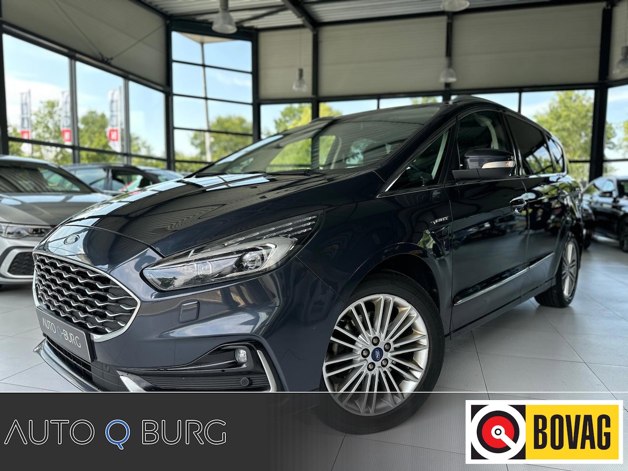 Ford S-Max - 2.5i HEV 7P VIGNALE | Automaat | Stoelkoeling | LED | Sony | Camera | - AutoWereld.nl