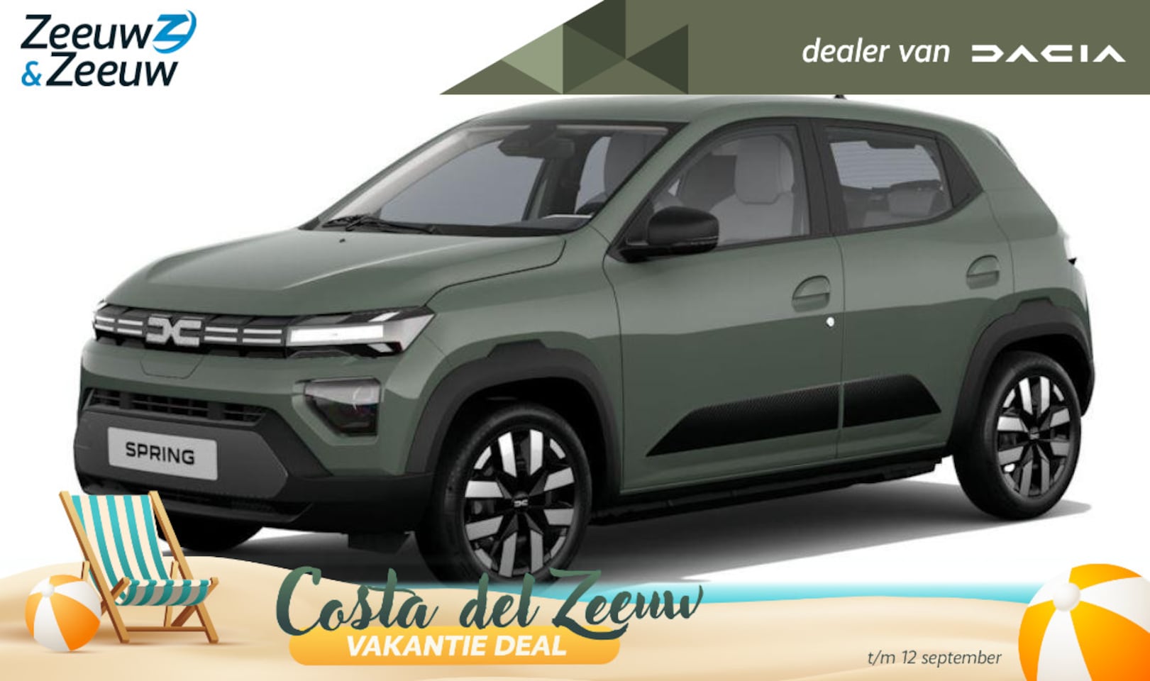 Dacia Spring - Expression 70 | Inclusief gratis 7 jaar garantie tot 140.000km | Financier vanaf 2,9 % ren - AutoWereld.nl