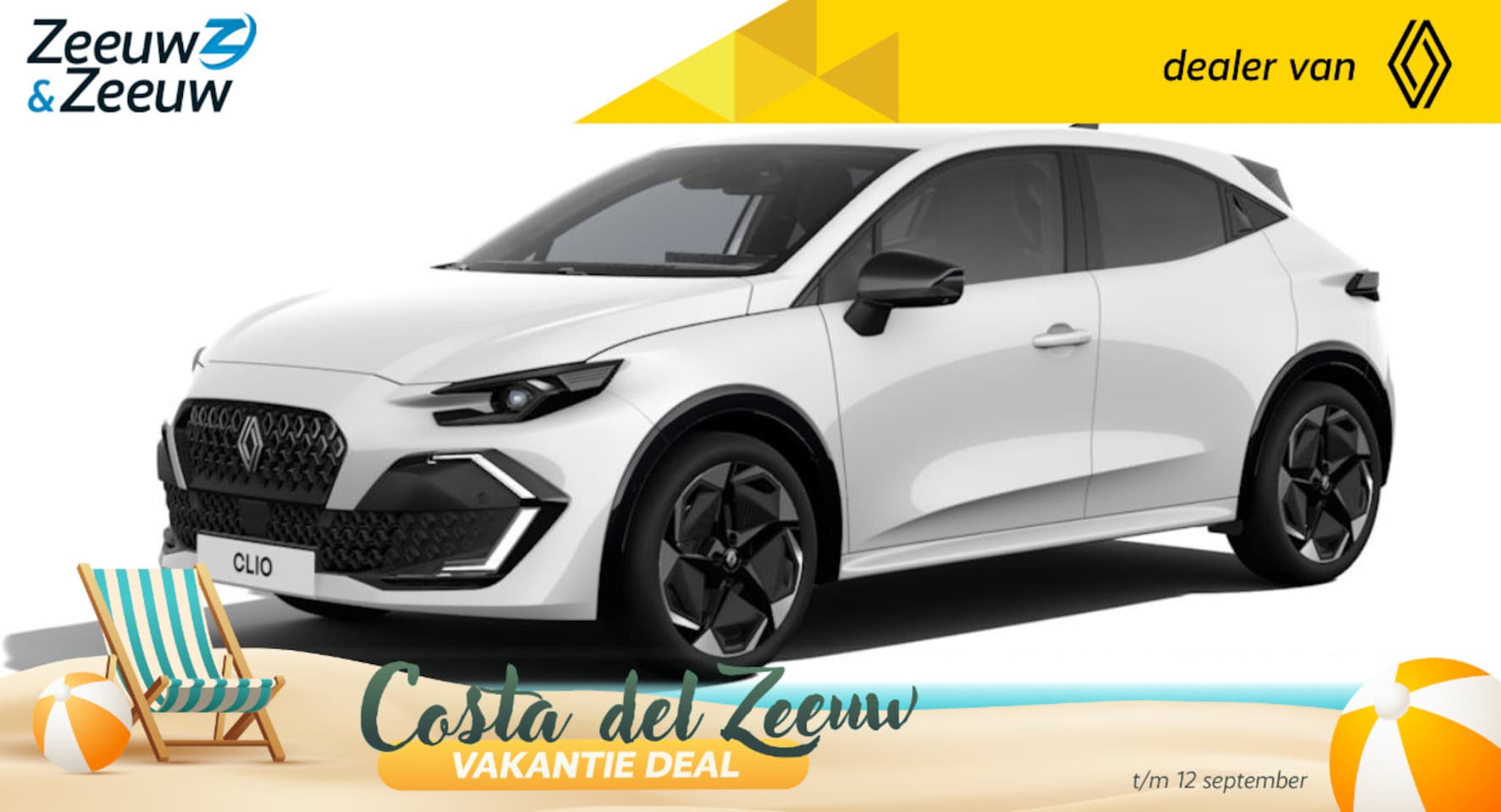 Renault Clio - (Zeeuw & Zeeuw Private Lease Actie v.a. €421,-) TCe 115 techno | Wij maken graag een Priva - AutoWereld.nl