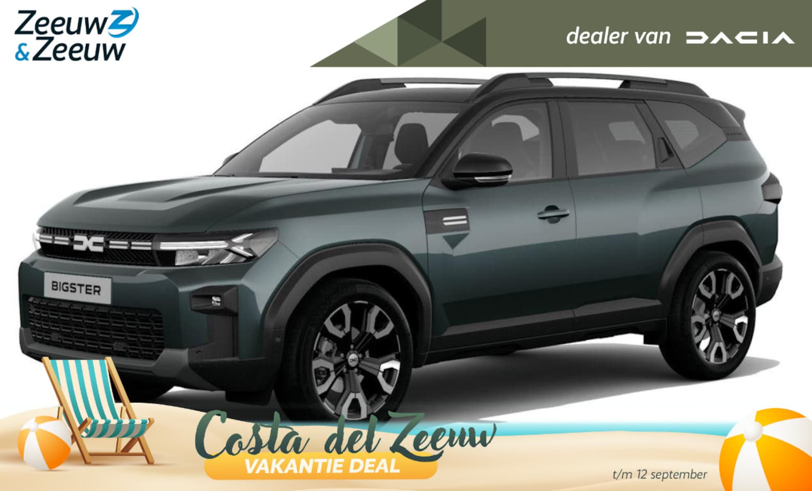 Dacia Bigster - Hybrid 155 Limited Edition Uit voorraad leverbaar in verschillende kleuren met € 1.000,- v - AutoWereld.nl