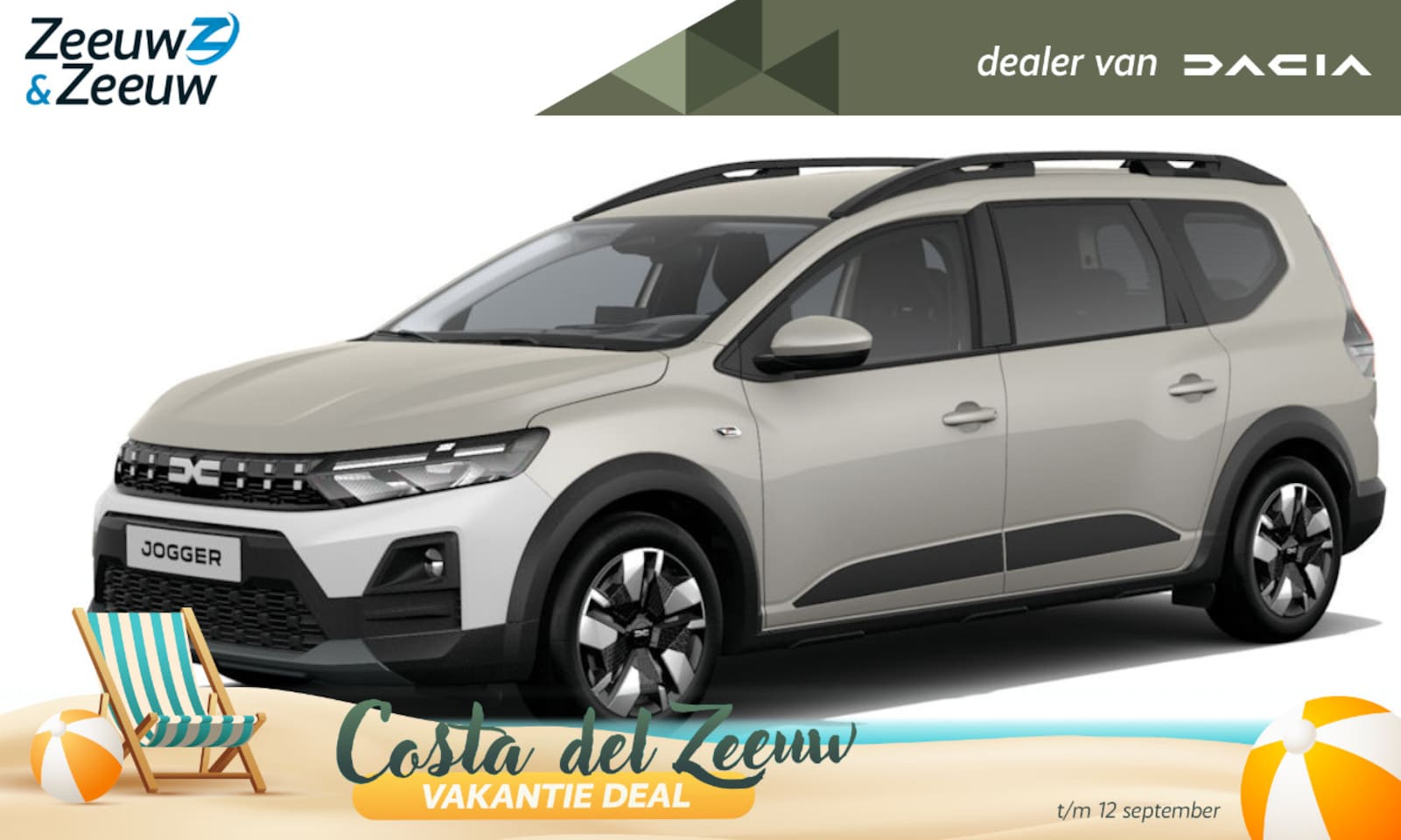 Dacia Jogger - De nieuwe hybrid 155 expression l Nu te bestellen bij Zeeuw & Zeeuw - AutoWereld.nl