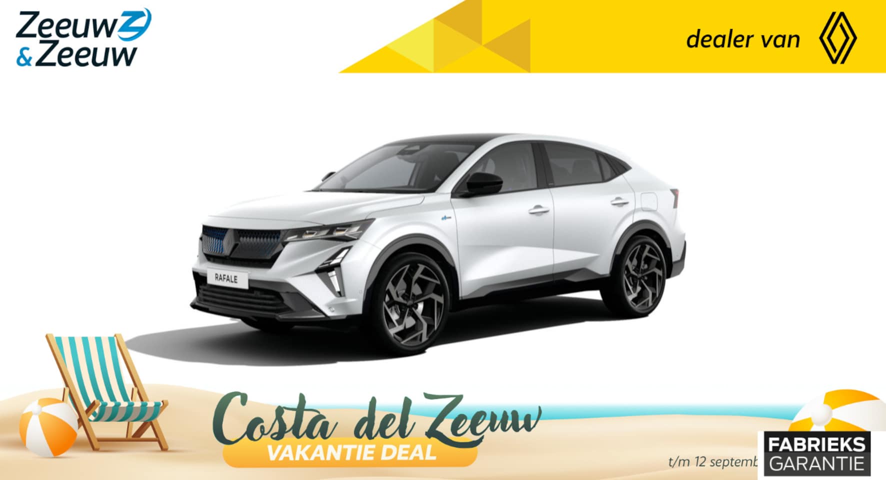 Renault Rafale - E-Tech 4x4 plug-in hybrid 300 atelier Alpine | Nu te bestellen met €1000,- EXTRA Zeeuw & Z - AutoWereld.nl