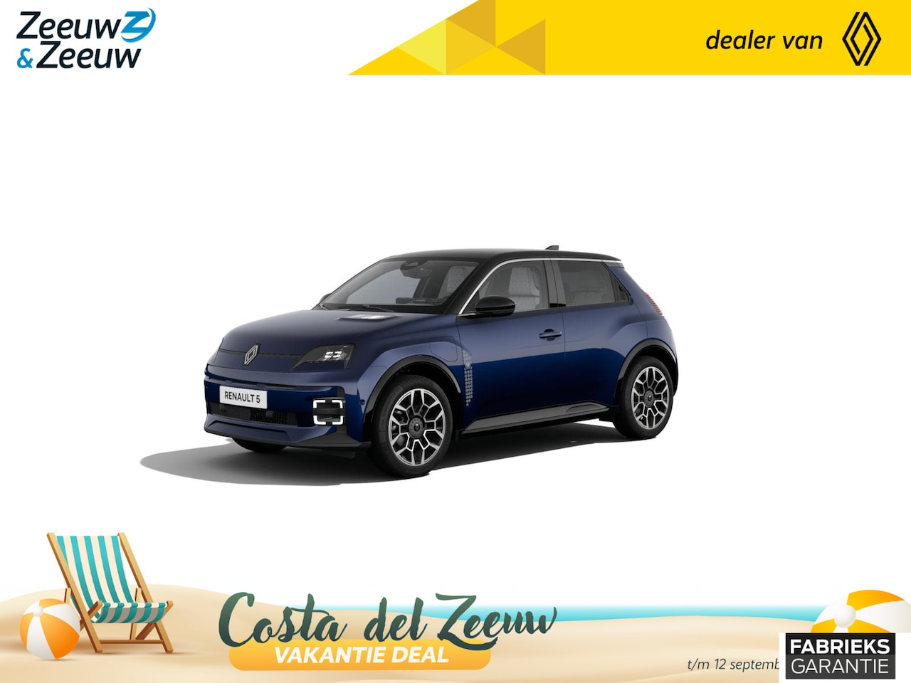 Renault 5 - comfort range Roland-Garros | NU met €1.800,- Zeeuw & Zeeuw voorraadkorting en met GRATIS - AutoWereld.nl