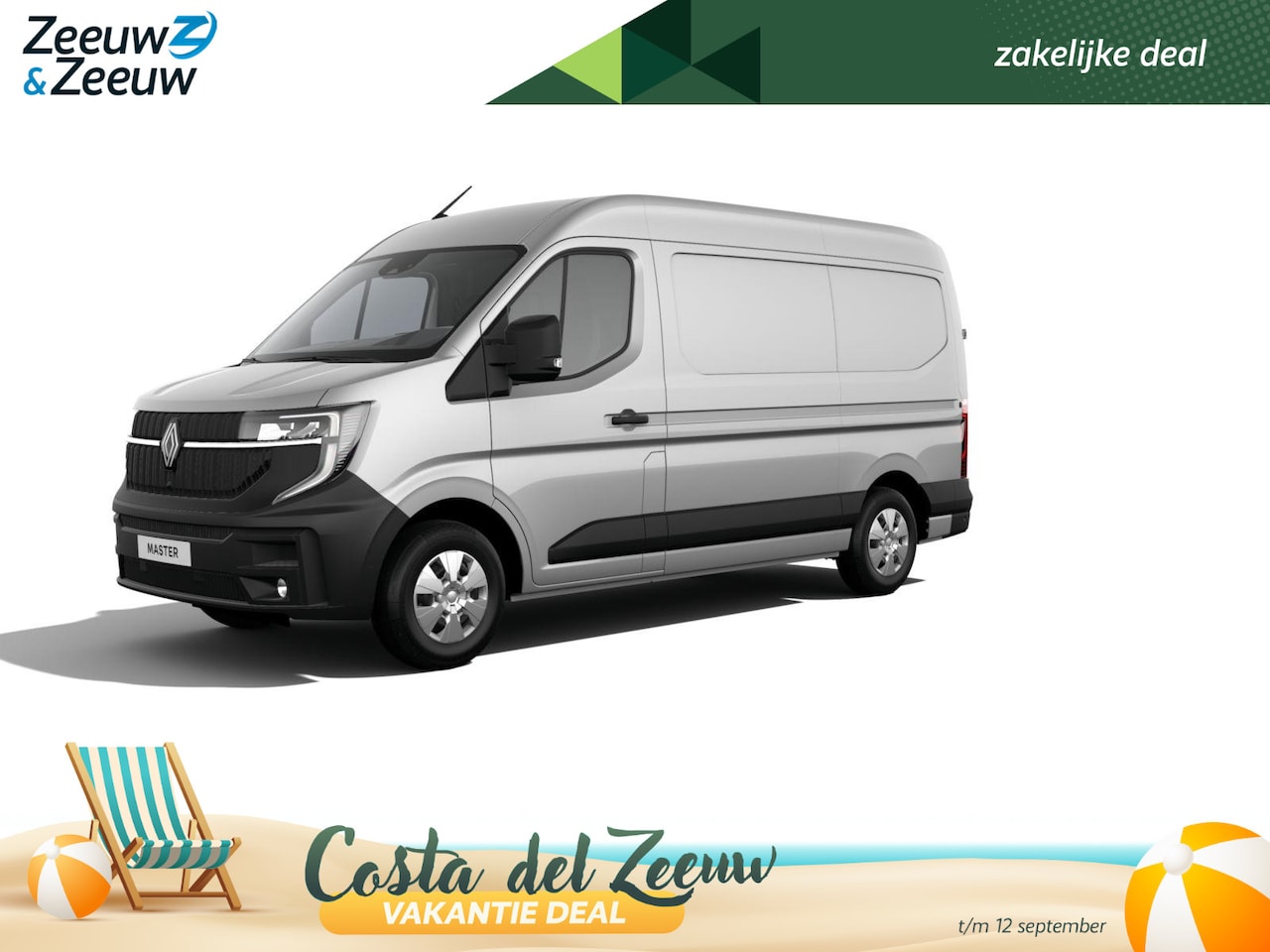 Renault Master E-Tech - T35 L2H2 Advance long range 87 kWh | Nu leverbaar met maar liefst 12% Zeeuw & Zeeuw actiek - AutoWereld.nl