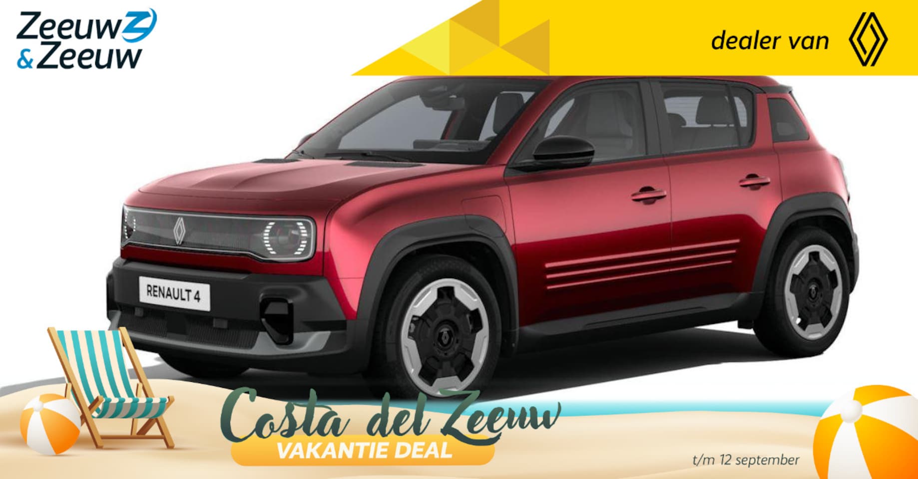 Renault 4 - (Zeeuw & Zeeuw Private Lease Actie v.a. € 492,-) Evolution Comfort Range | Wij maken graag - AutoWereld.nl