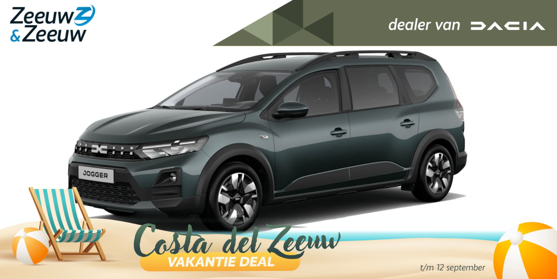 Dacia Jogger - De nieuwe hybrid 155 expression l Nu te bestellen bij Zeeuw & Zeeuw - AutoWereld.nl