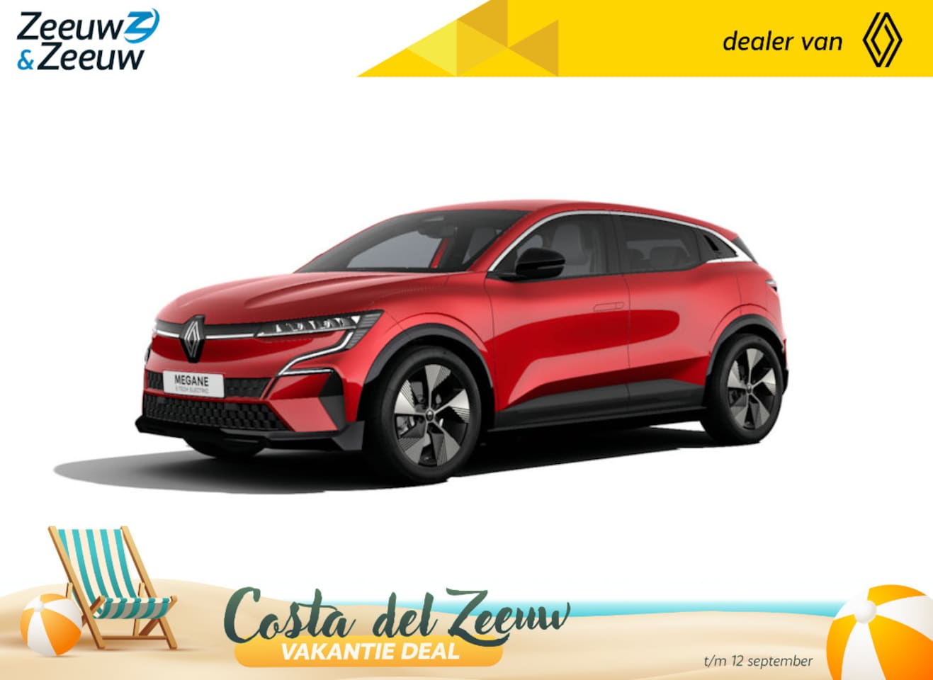 Renault Mégane E-Tech - (Zeeuw & Zeeuw Private Lease Actie v.a. € 532,-) comfort range techno 220pk | Wij maken gr - AutoWereld.nl
