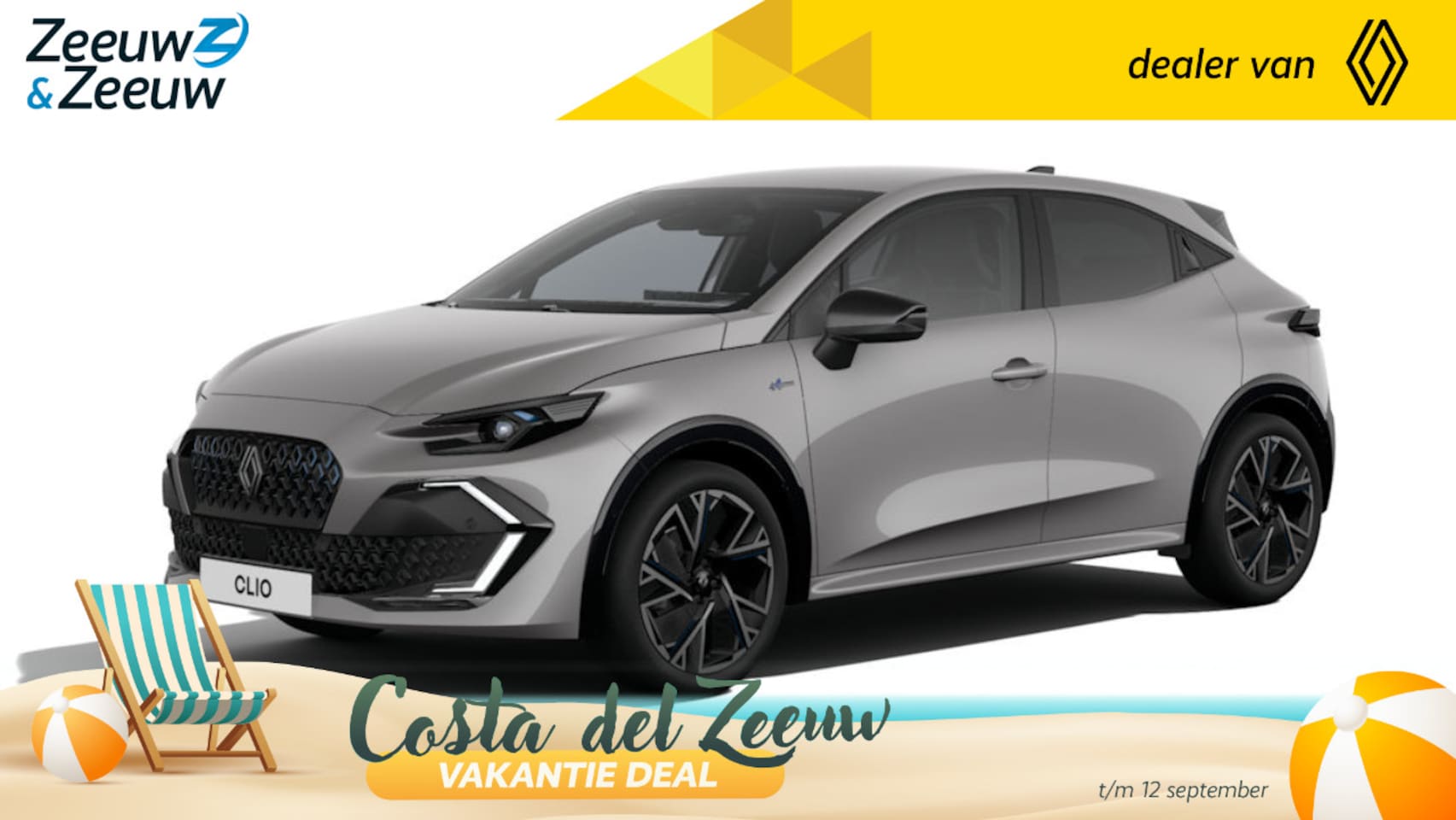 Renault Clio - (Zeeuw & Zeeuw Private Lease Actie v.a. € 473,-) Hybrid 160 esprit Alpine | Wij maken graa - AutoWereld.nl