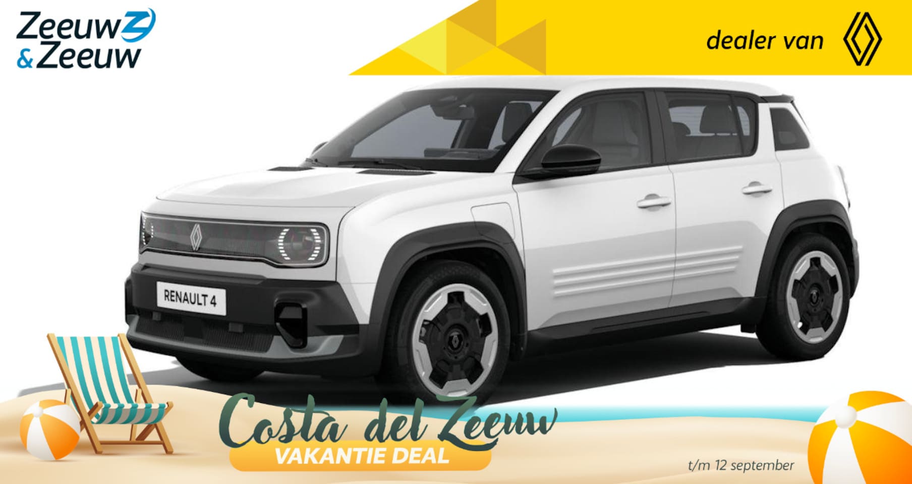 Renault 4 - (Zeeuw & Zeeuw Private Lease Actie v.a. € 492,-) Evolution Comfort Range | Wij maken graag - AutoWereld.nl