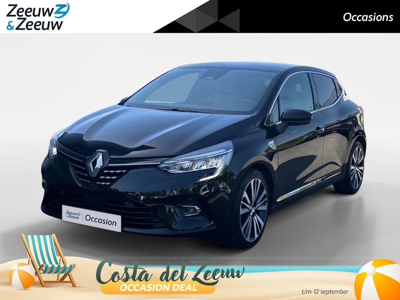 Renault Clio - 100PK TCe Initiale Paris | 1e eigenaar | Bose Audio | Wit Leder | Armsteun | Climate Contr - AutoWereld.nl