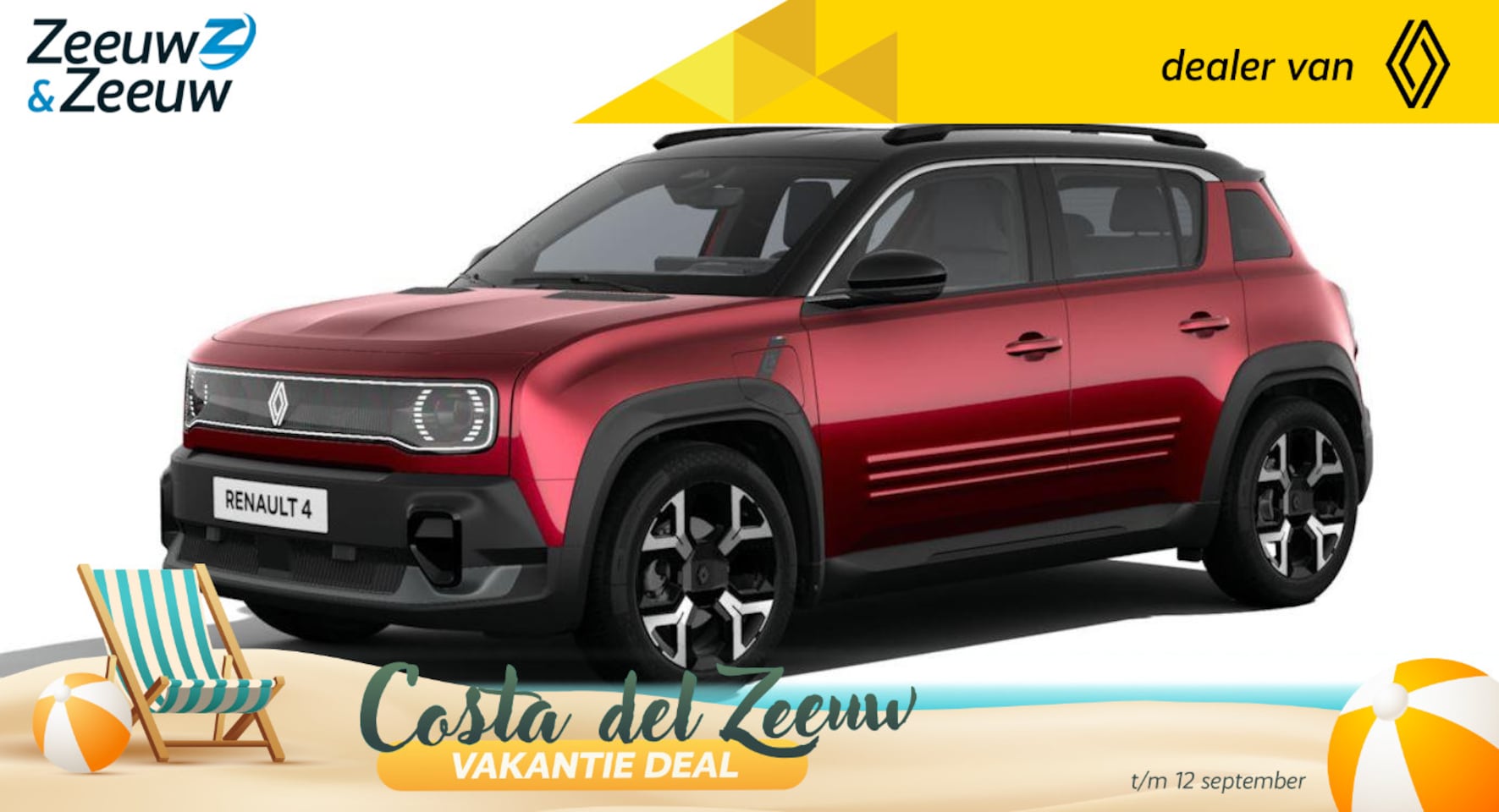 Renault 4 - (Zeeuw & Zeeuw Private Lease Actie v.a. € 549,-) Techno comfort range | Wij maken graag ee - AutoWereld.nl