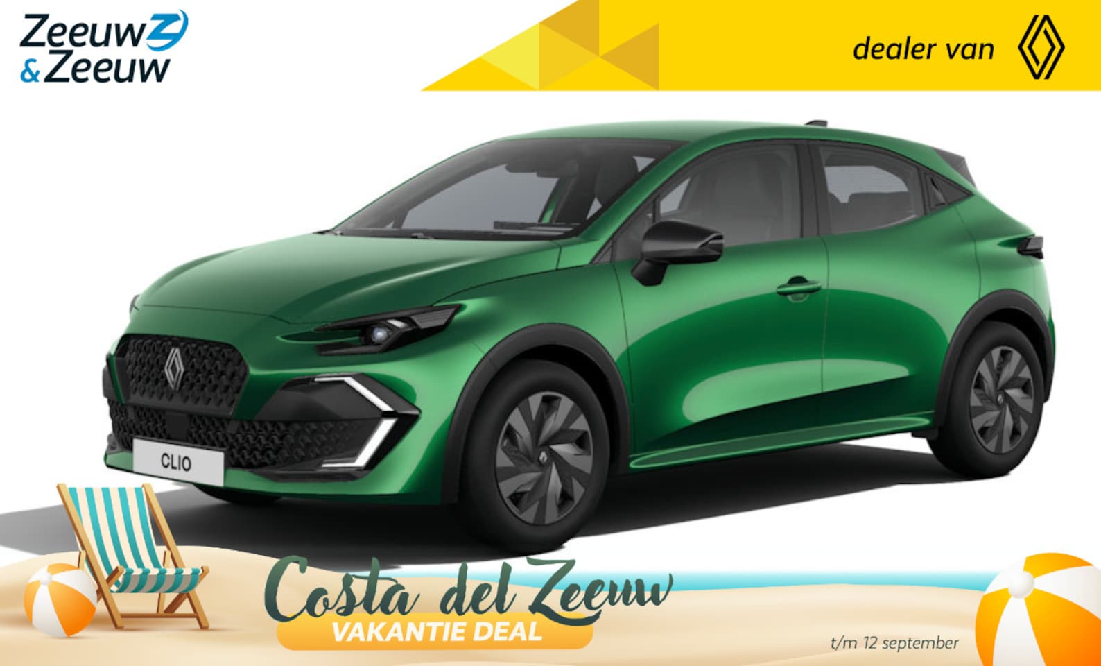 Renault Clio - (Zeeuw & Zeeuw Private Lease Actie v.a. €398,-) Hybrid 160 Evolution | Wij maken graag een - AutoWereld.nl