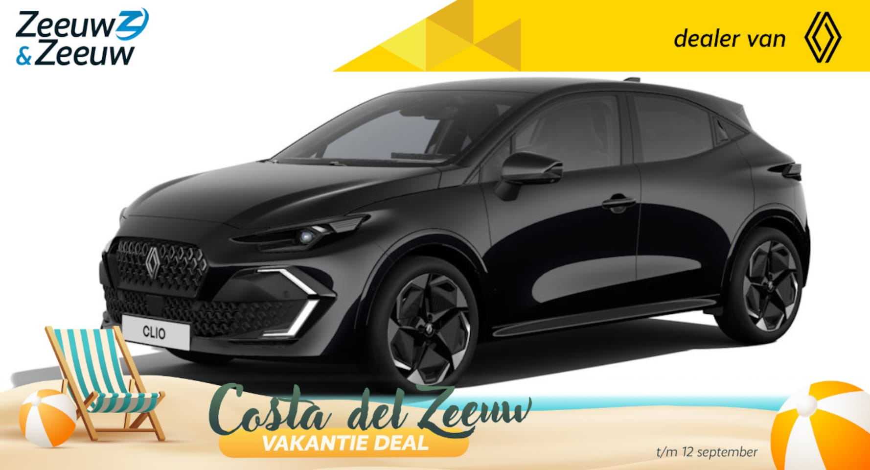 Renault Clio - (Zeeuw & Zeeuw Private Lease Actie v.a. €421,-) TCe 115 techno | Wij maken graag een Priva - AutoWereld.nl
