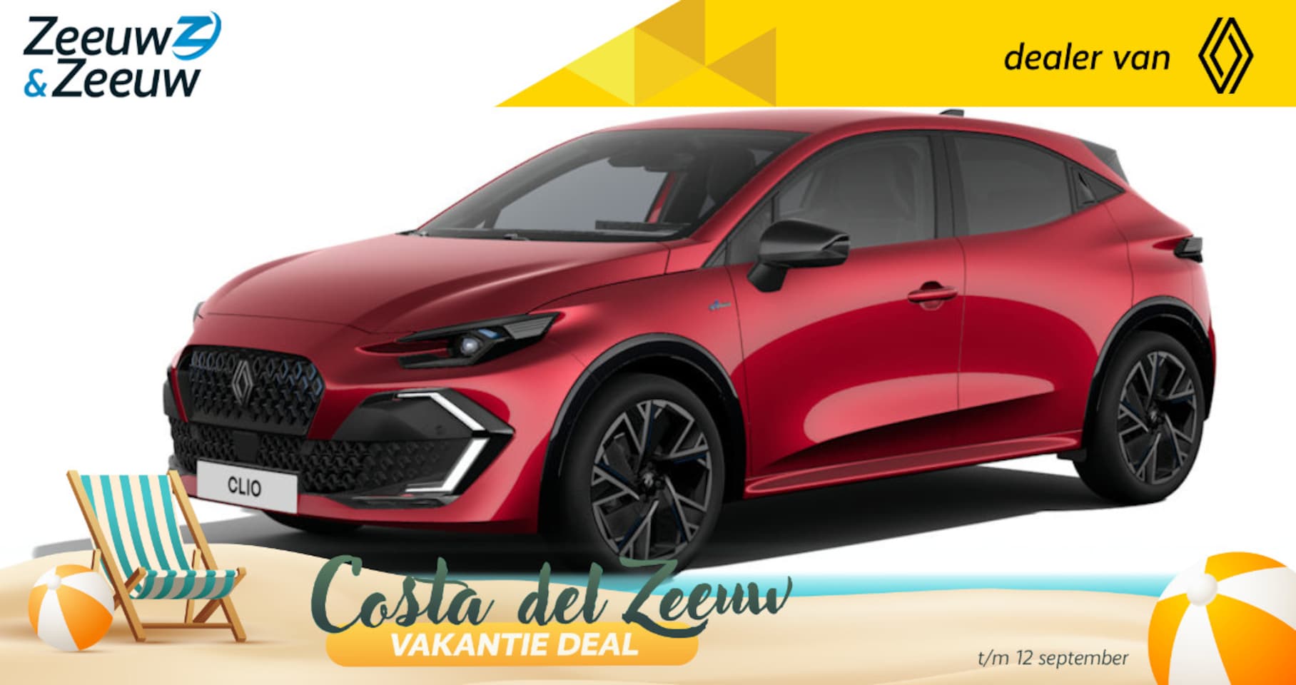 Renault Clio - (Zeeuw & Zeeuw Private Lease Actie v.a. € 473,-) Hybrid 160 esprit Alpine | Wij maken graa - AutoWereld.nl