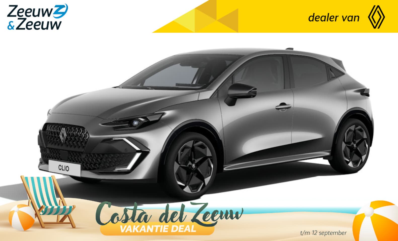 Renault Clio - (Zeeuw & Zeeuw Private Lease Actie v.a. €421,-) TCe 115 techno | Wij maken graag een Priva - AutoWereld.nl