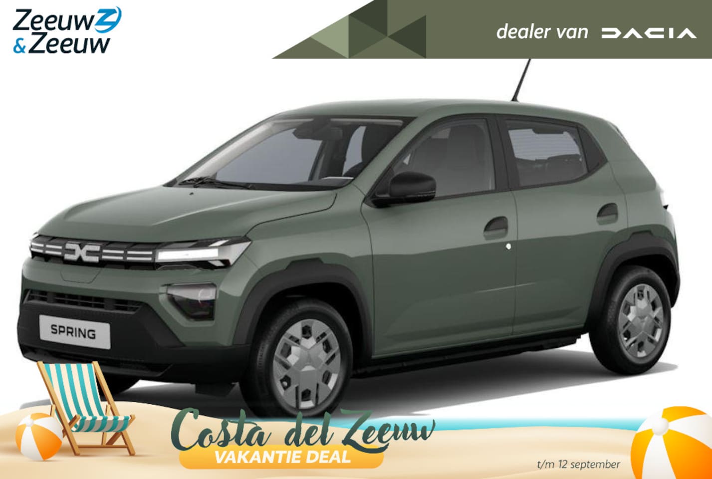 Dacia Spring - Essential 70 | Inclusief gratis 7 jaar garantie tot 140.000km | Financier vanaf 2,9 % rent - AutoWereld.nl