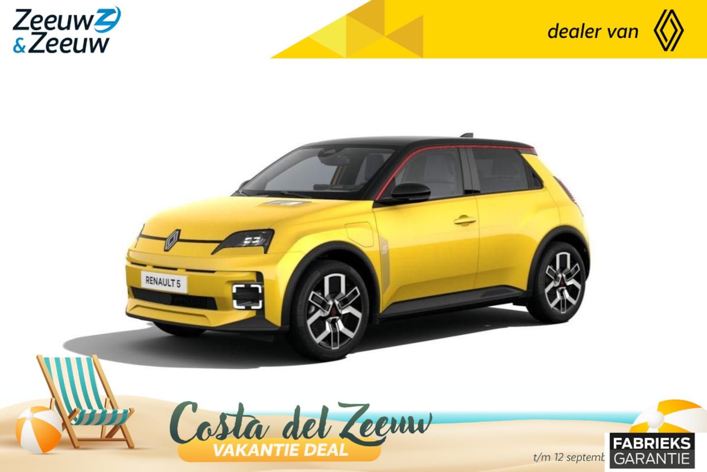 Renault 5 - (Z&Z Renault Private Lease actie vanaf €470,-) urban range techno 40 kWh | Auto van het Ja - AutoWereld.nl