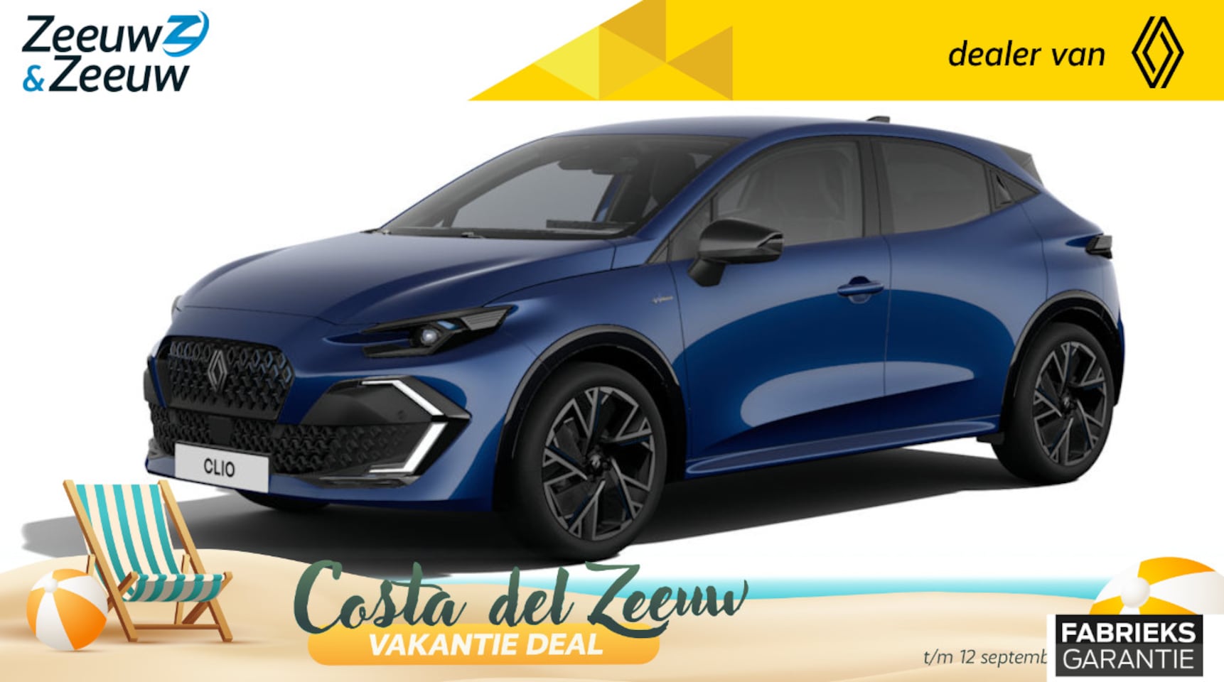 Renault Clio - Hybrid 160 esprit Alpine | NU met €1.800,- Zeeuw & Zeeuw voorraadkorting | 5 jaar Gratis G - AutoWereld.nl
