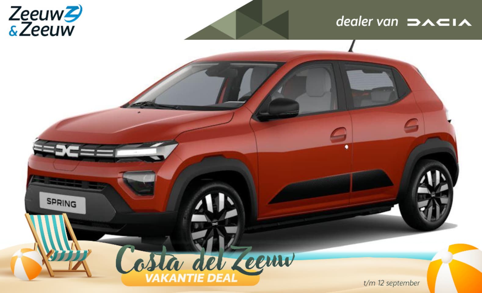 Dacia Spring - Expression 70 | inclusief gratis 7 jaar garantie tot 140.000km | Financier vanaf 2,9 % ren - AutoWereld.nl
